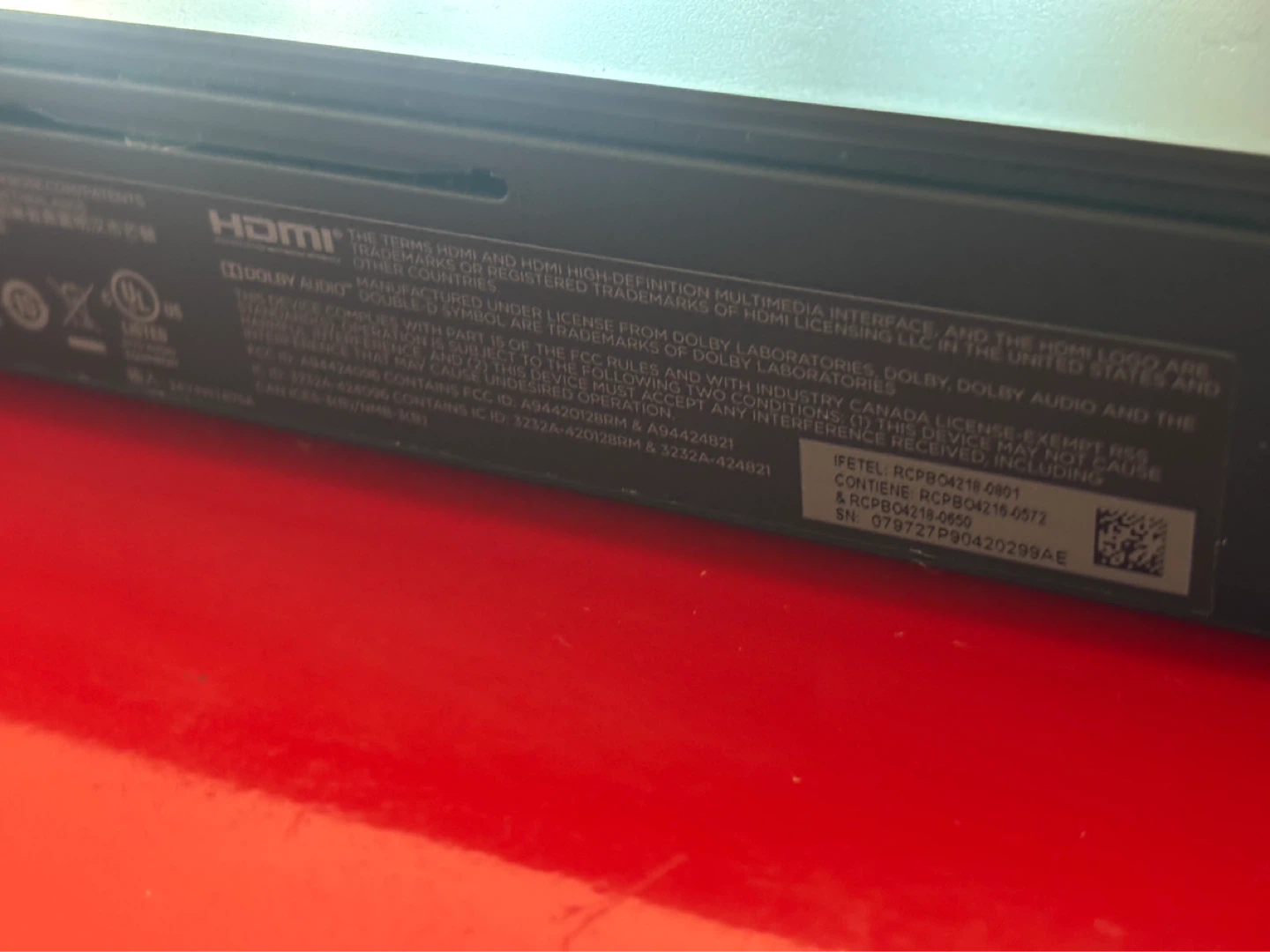 Red Table Lamp - photo 3