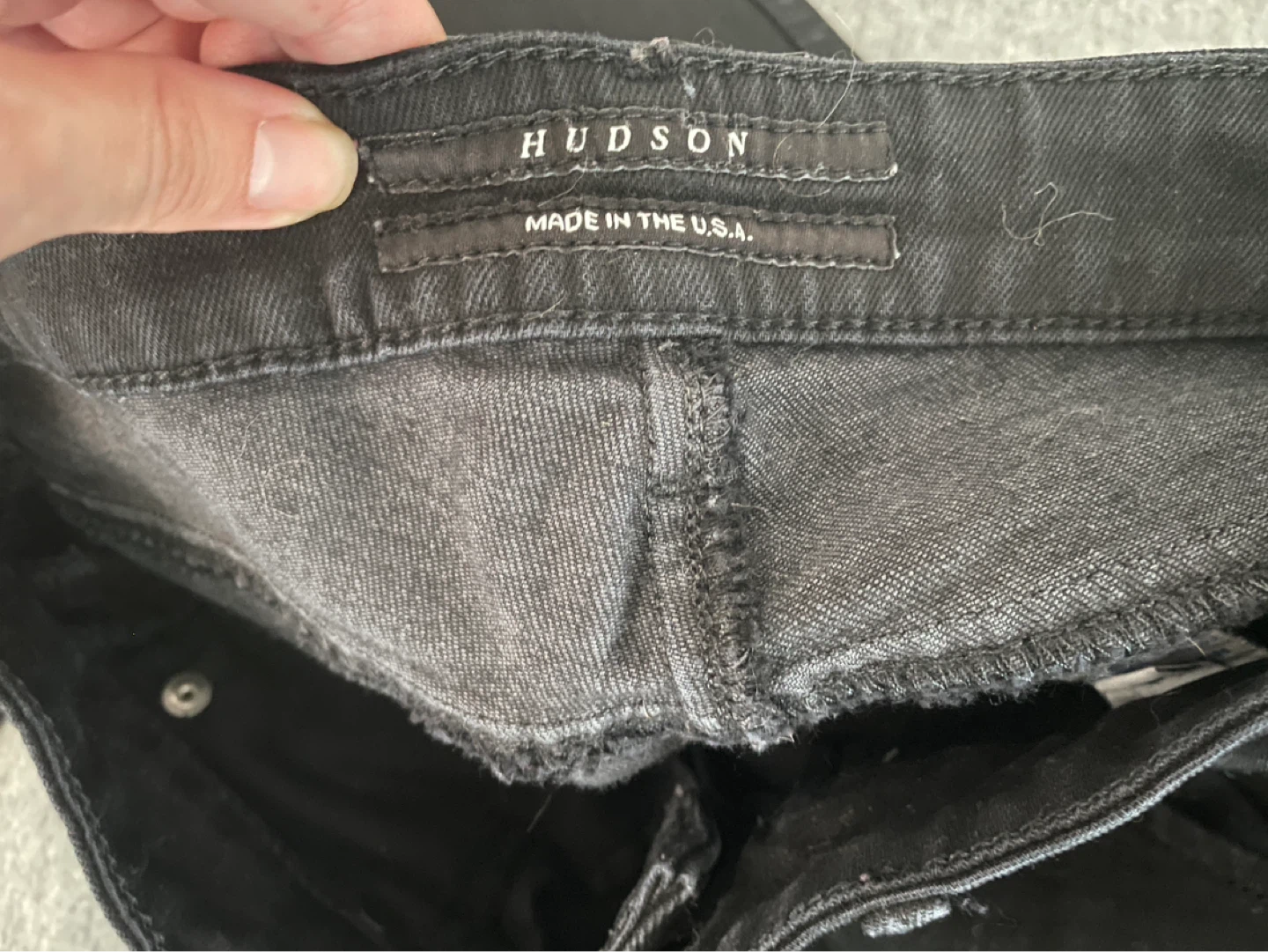 Hudson Jeans Black Size 24 - photo 2