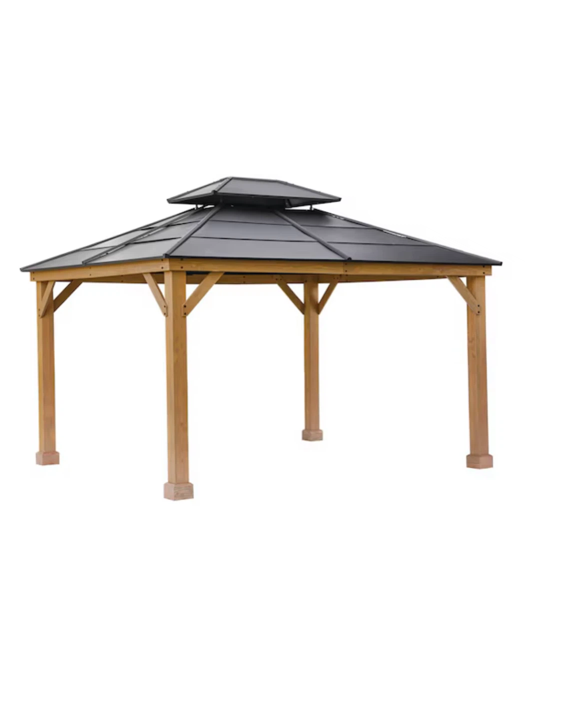 New CANVAS Collingwood Outdoor Hard-Top Gazebo, 10-ft x 12-ft