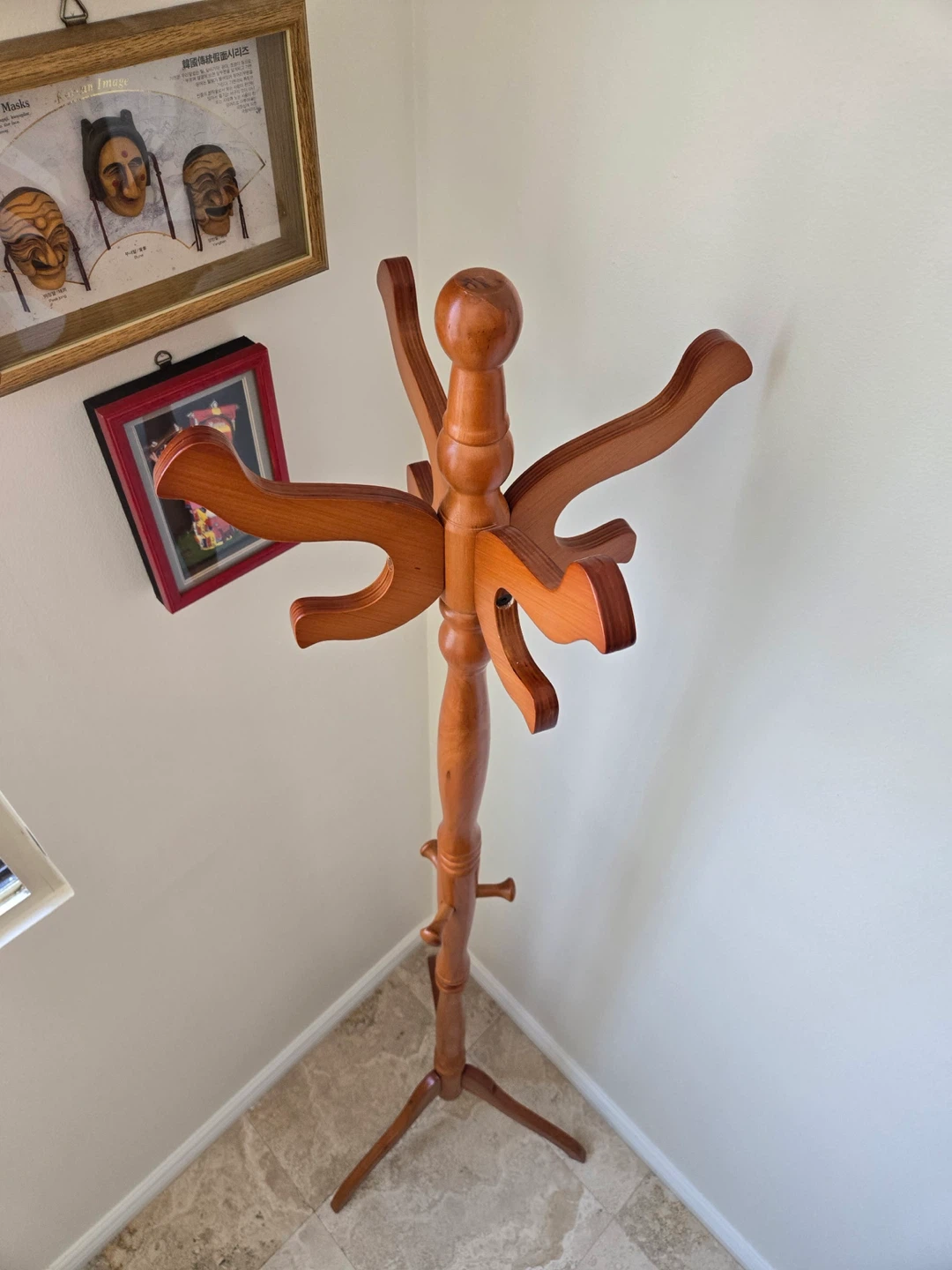 Traditional Wooden Coat rack - photo 5