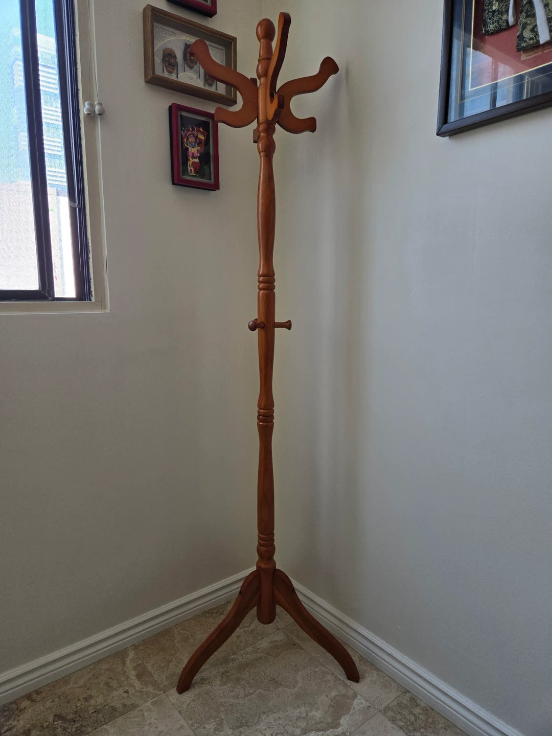 Traditional Wooden Coat rack