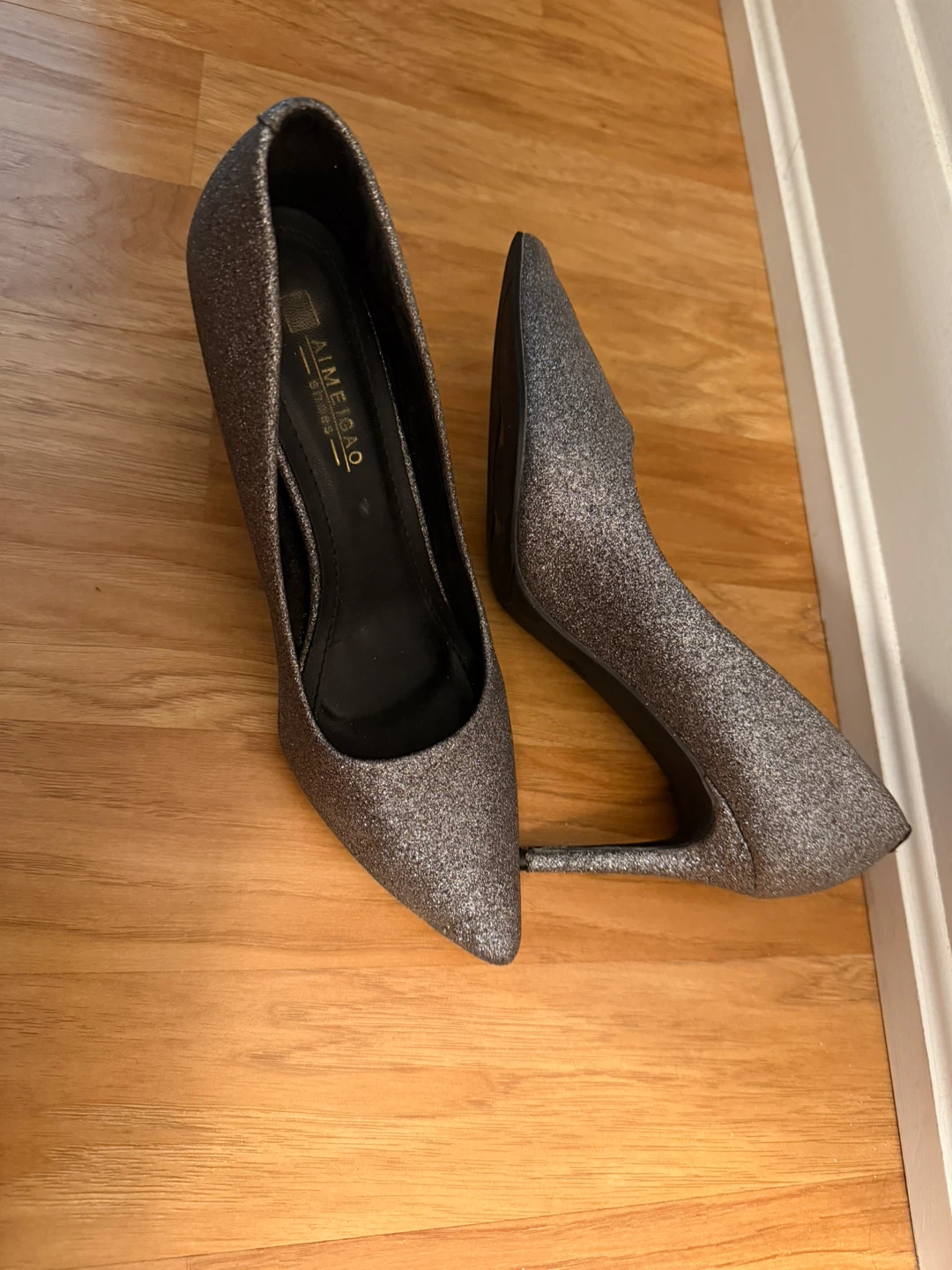 AIMINGAO Glitter Heels