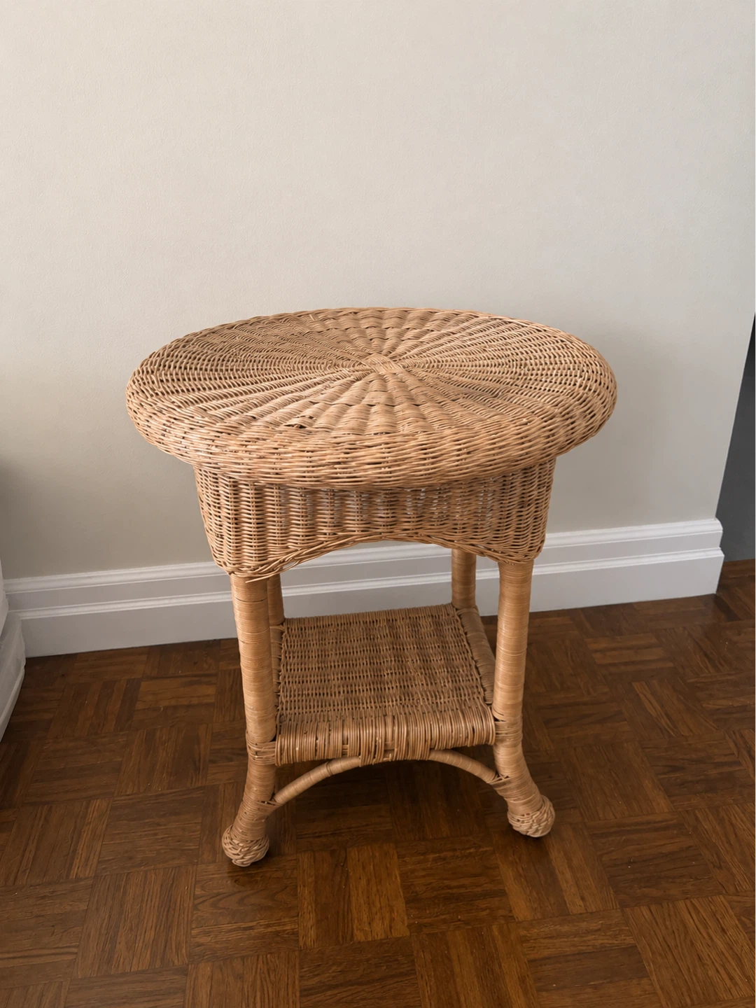 Wicker Side Table