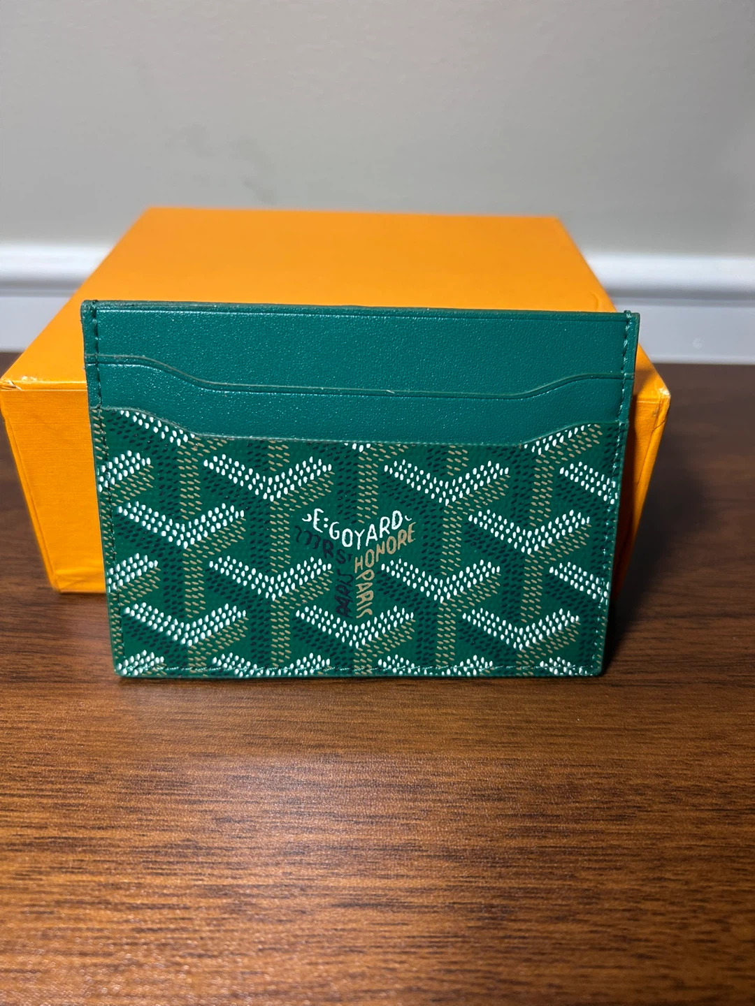 Goyard Green Card Holder - photo 2