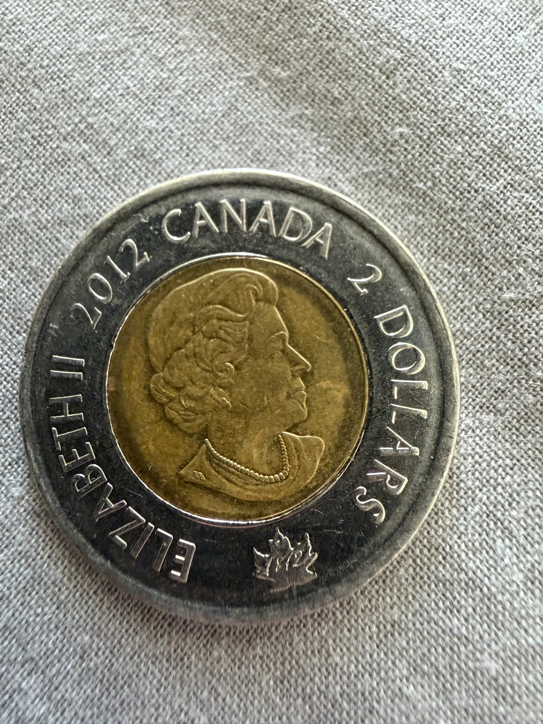 2012 Canada 2 Dollar Coin - War of 1812 - photo 2