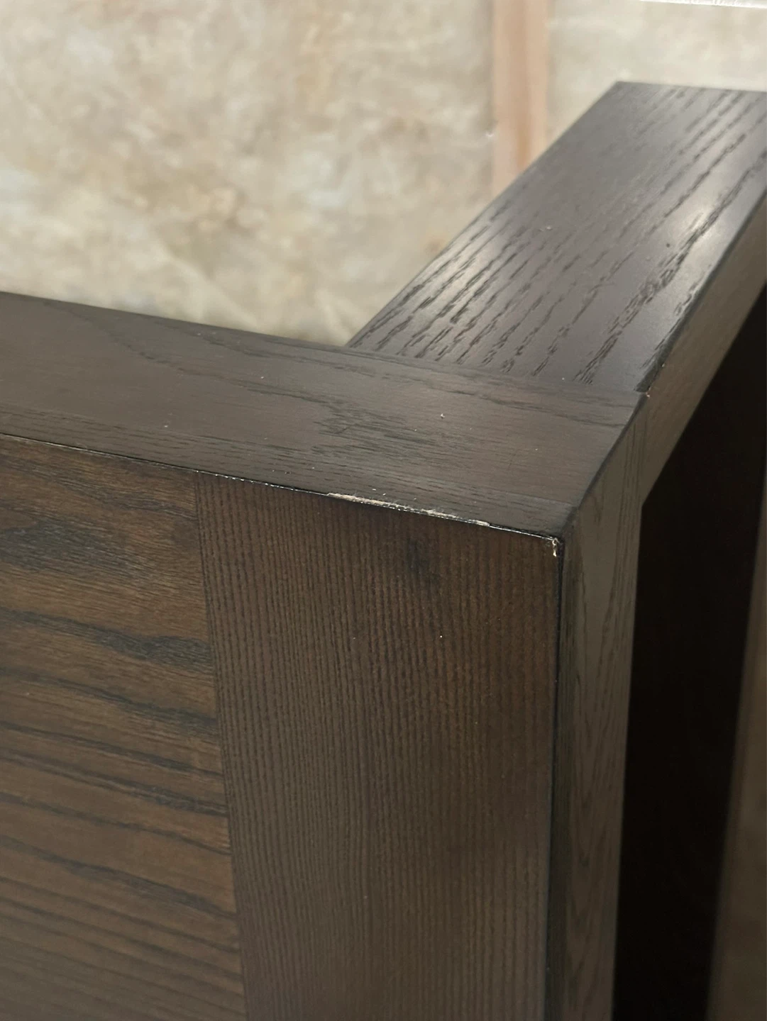 Brown wood coffee table - photo 4