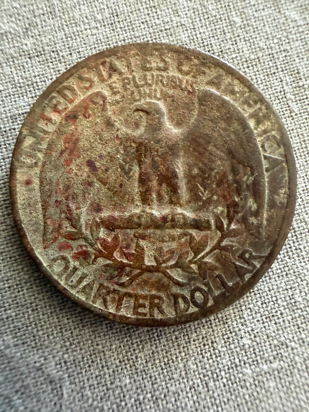 1967 US Quarter Dollar Coin - photo 2