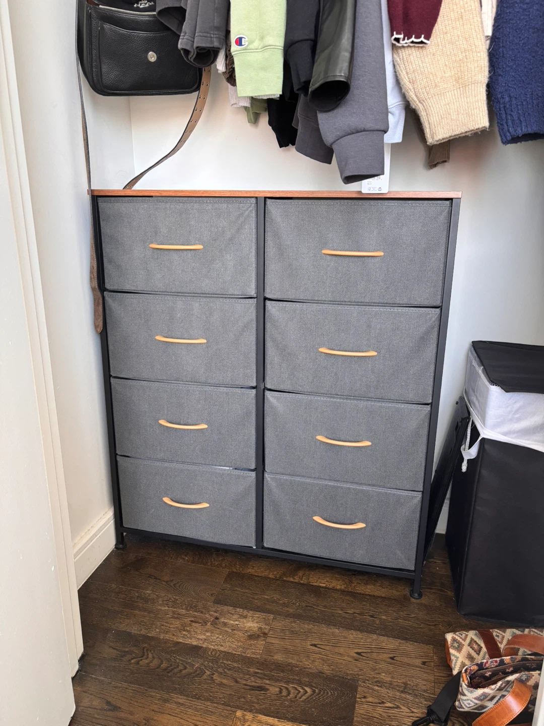 Fabric Dresser with 8 Drawers