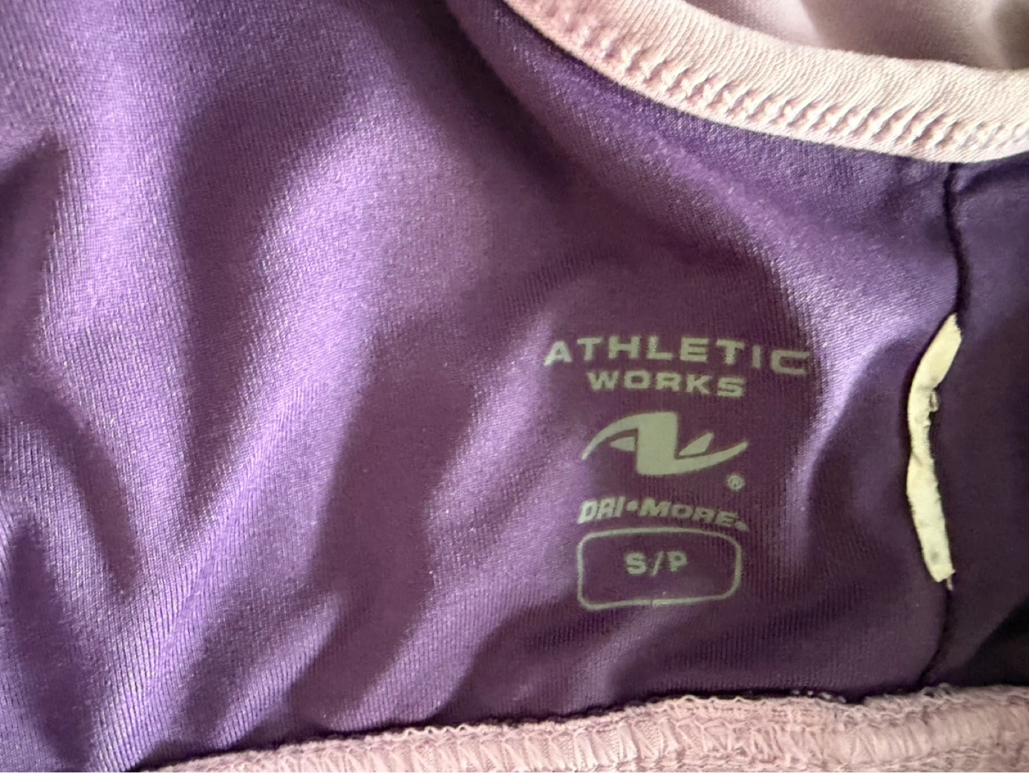 Small Purple Athletic Works Sports Bra - photo 5