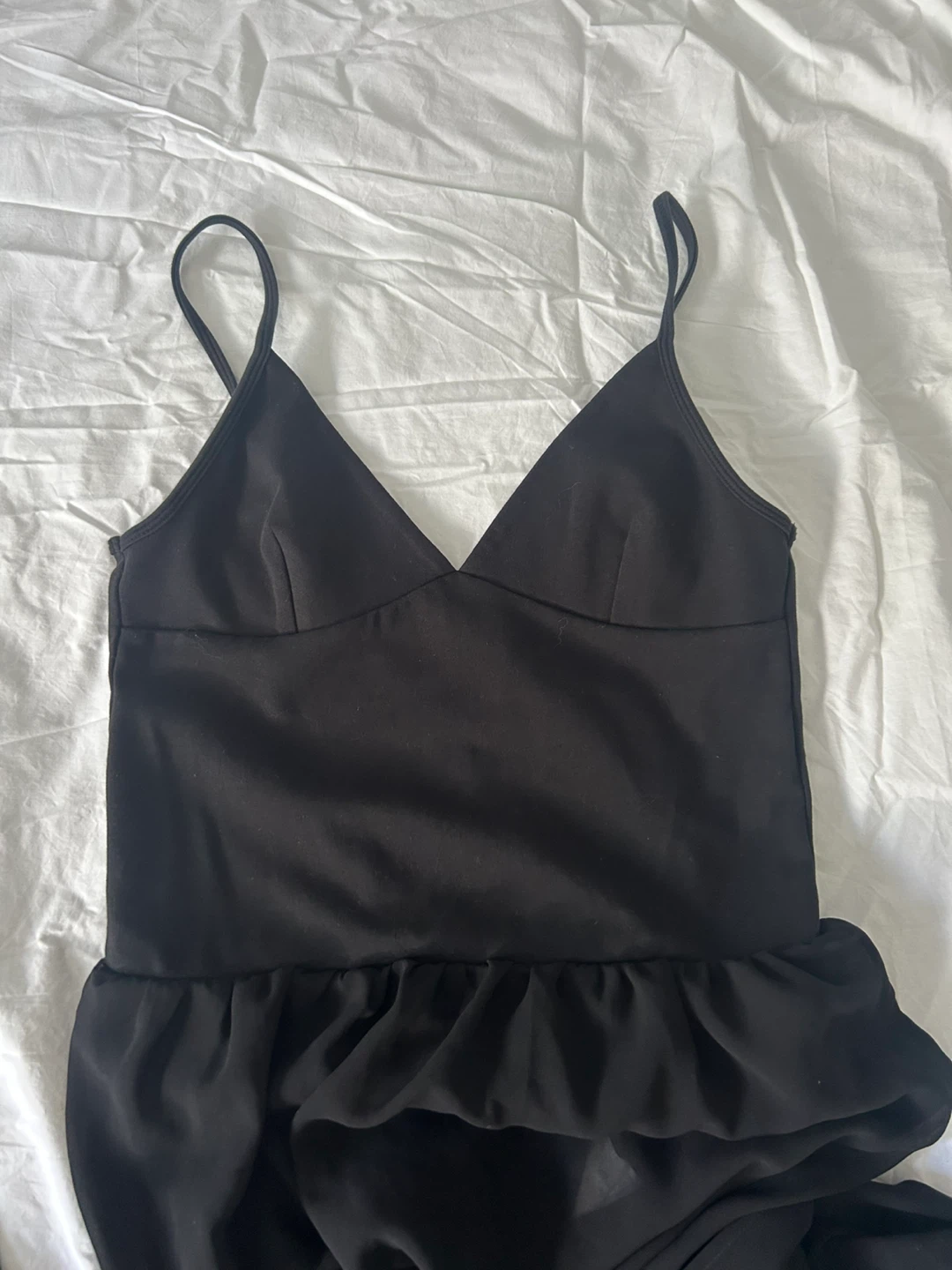 Wilfred Black Sheer Sleeve Bodysuit - Size L - photo 3