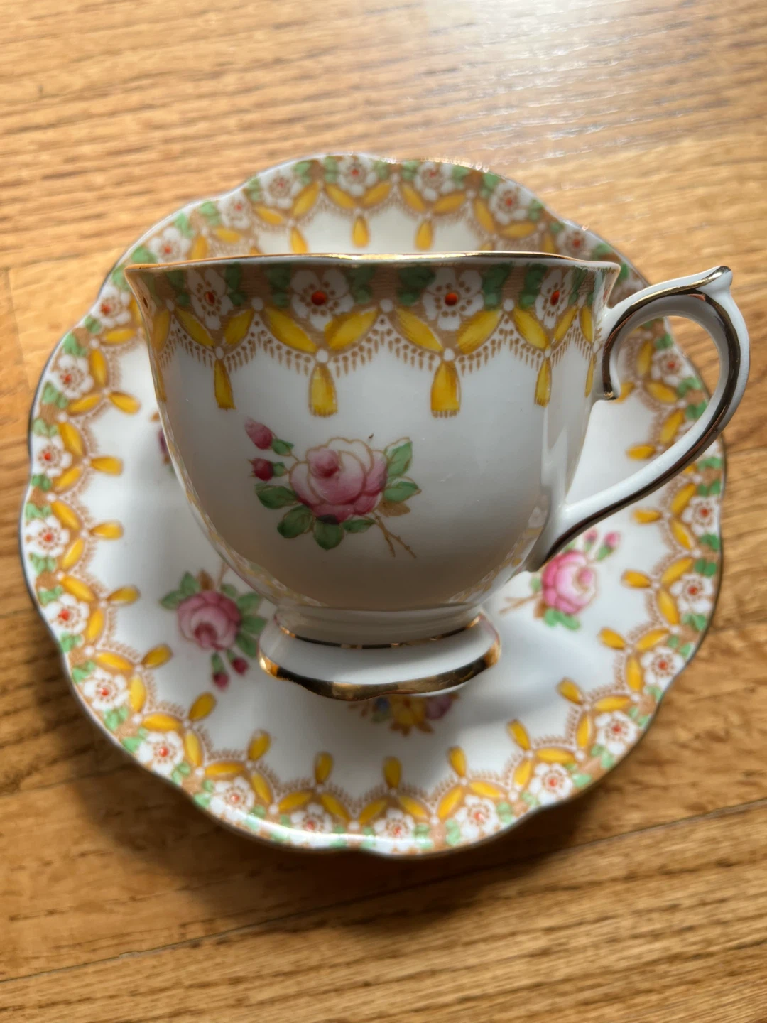 Royal Albert "Torquay" Teacup and Saucer