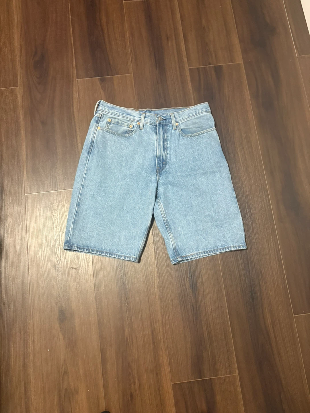 Levi's 501 Cutoff Denim Shorts
