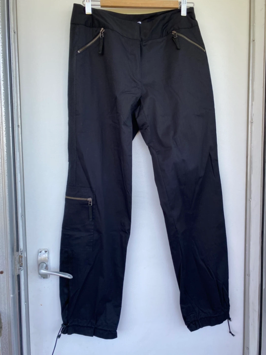 Togo black cargo pants size 10