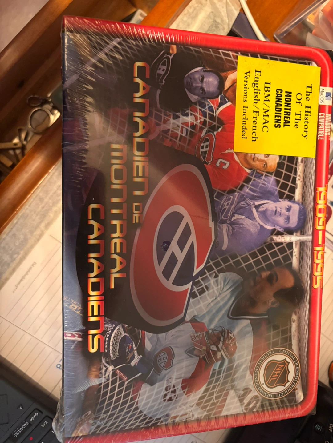 The History of the Montreal Canadiens 1909-1995 CD-ROM - photo 2