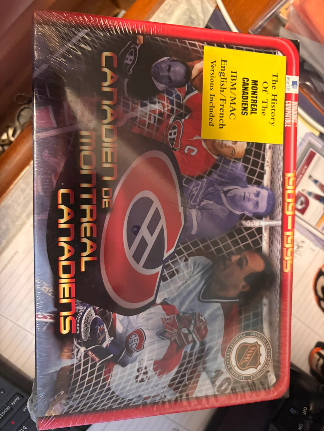 The History of the Montreal Canadiens 1909-1995 CD-ROM - photo 3