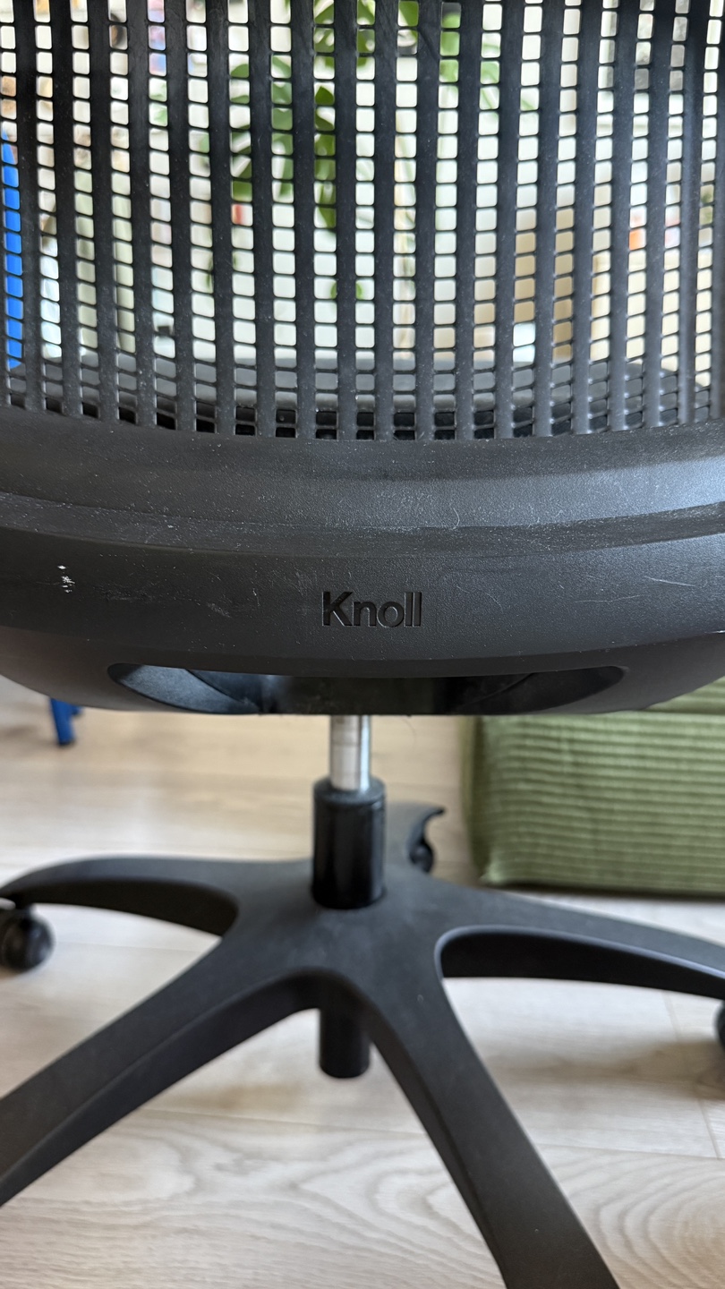 Knoll Office Chair - Black - photo 3