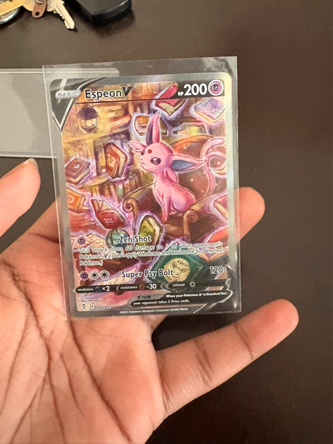 Espeon V Pokémon Card - photo 4