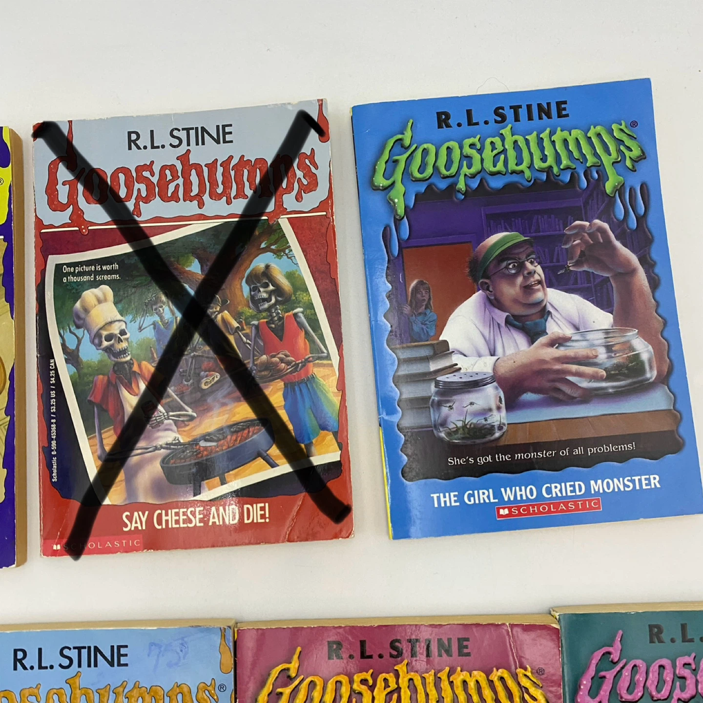 Vintage Goosebumps Books $5 Each - photo 2