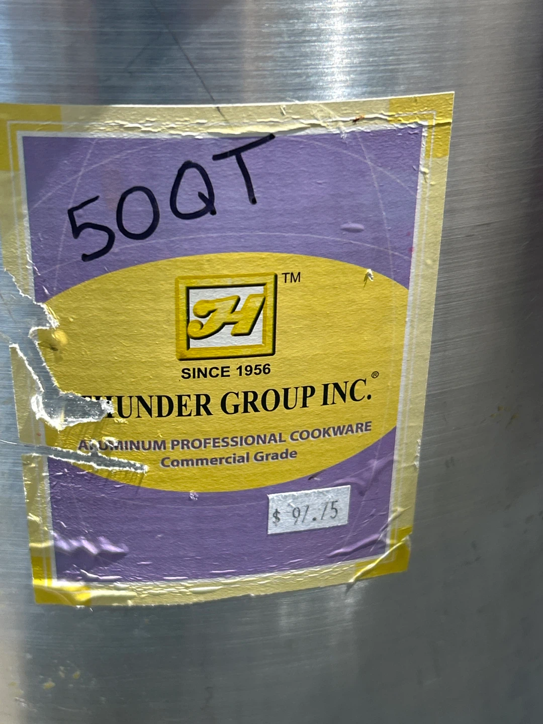 Thunder Group 50 Qt Aluminum Stock Pot - photo 2
