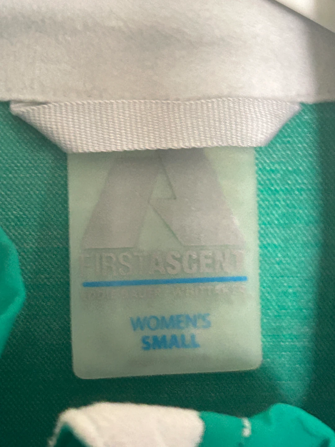 First Ascent Women's Small Green Jacket - photo 3