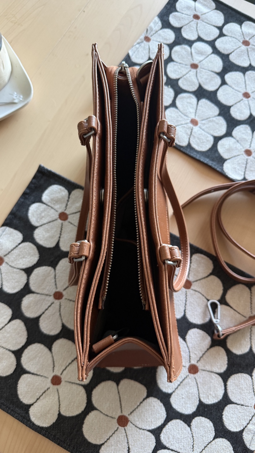 MAT & NAT Brown Vegan Leather Bag - photo 4
