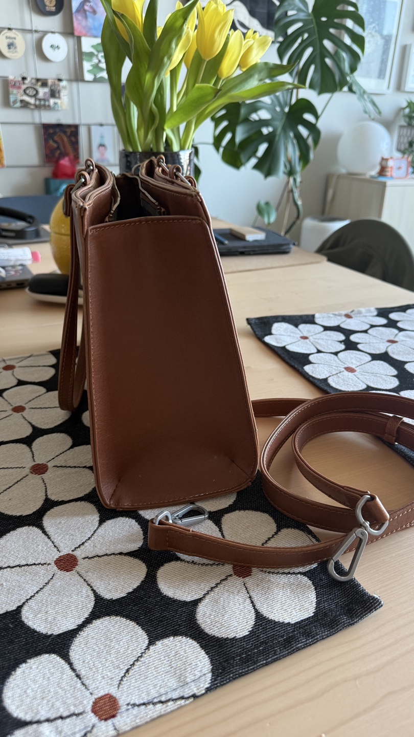 MAT & NAT Brown Vegan Leather Bag - photo 3