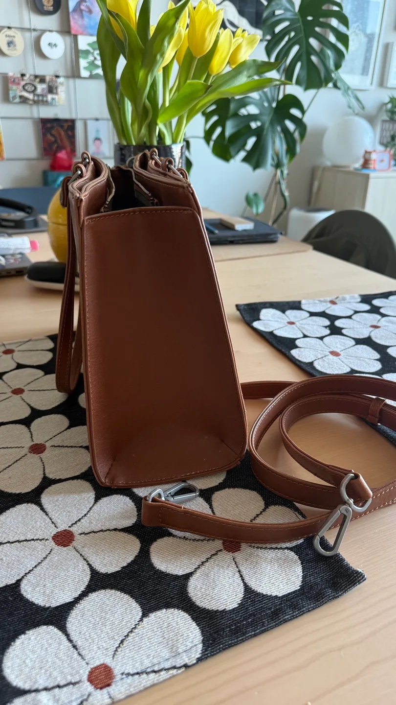 MAT & NAT Brown Vegan Leather Bag - photo 3