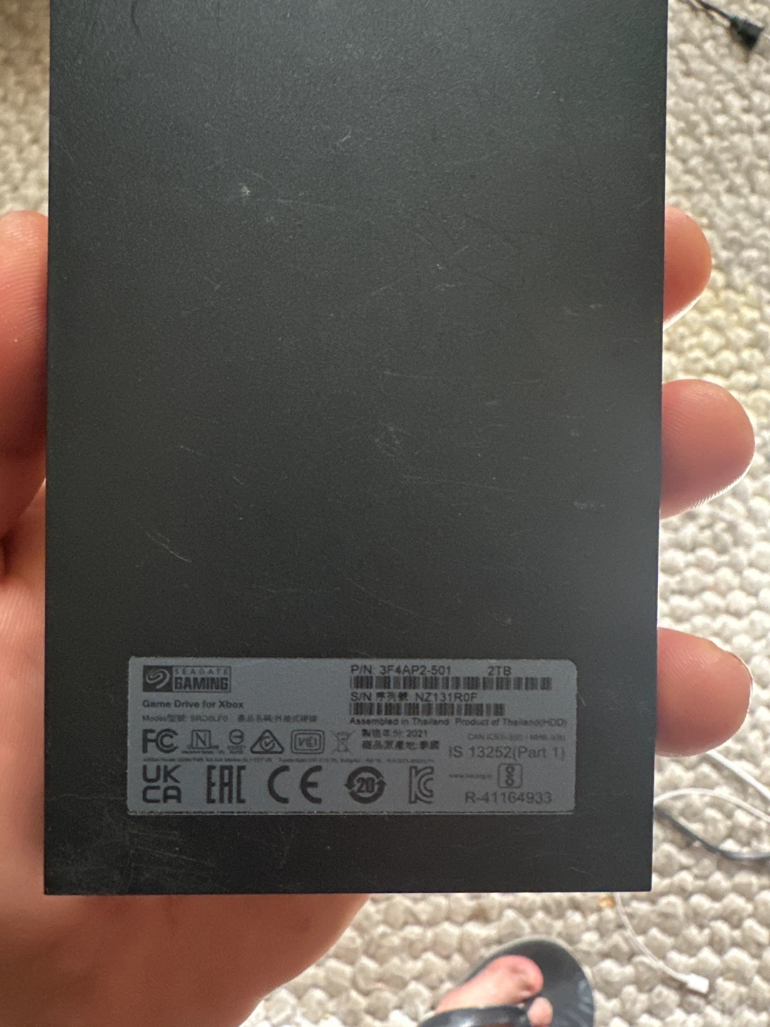 Seagate 2TB Game Drive for Xbox HDD - photo 2