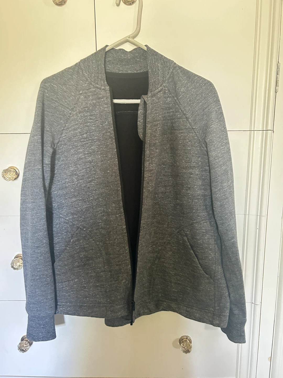 Lululemon Grey Zip-Up Jacket