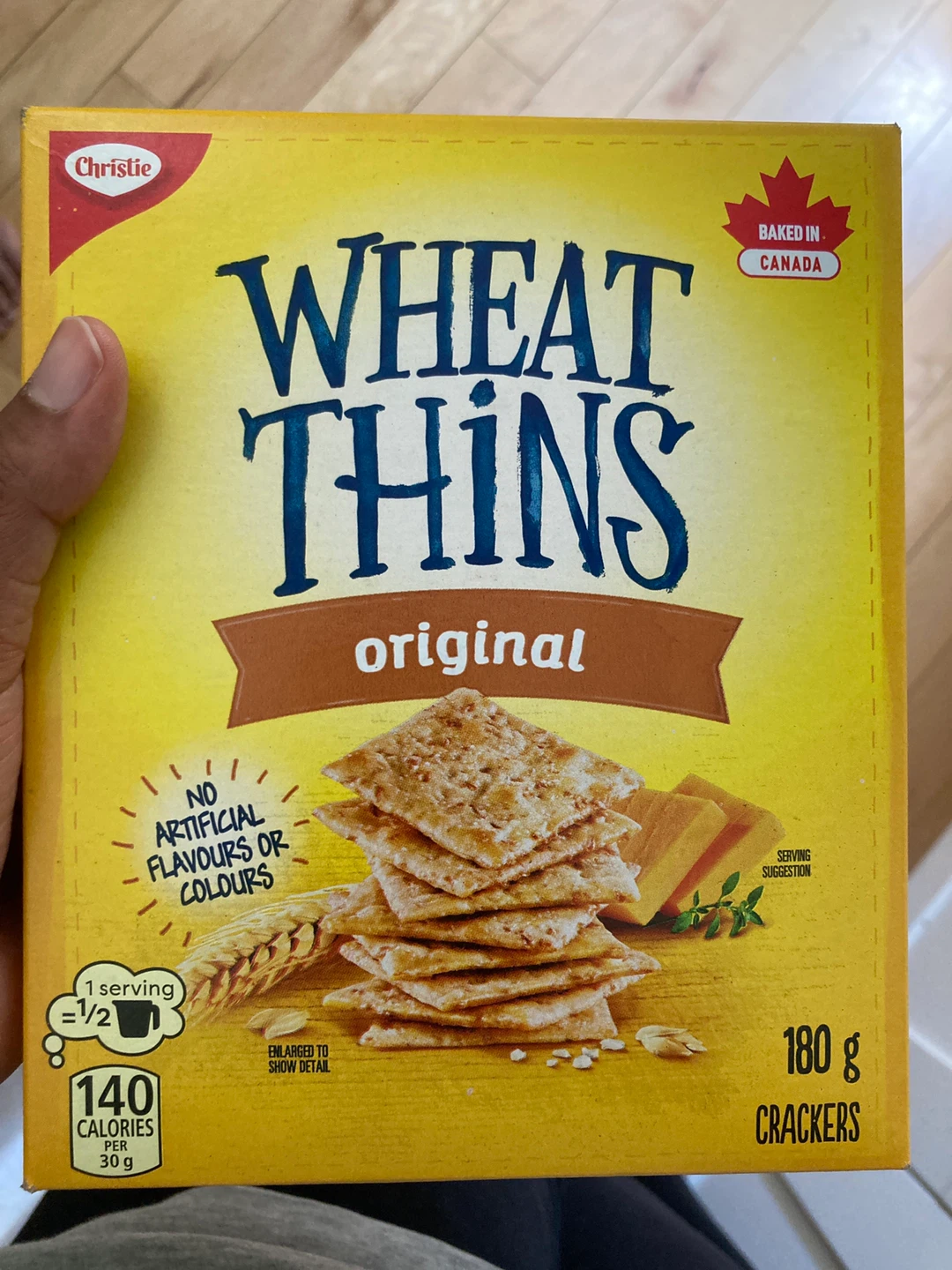 FREE Wheat Thins Original Crackers 180g