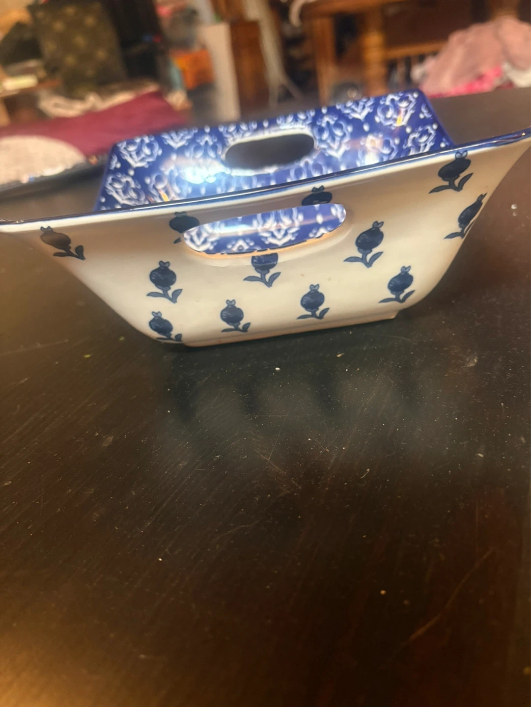 Certified International Square Serving Dish with Handles - photo 2