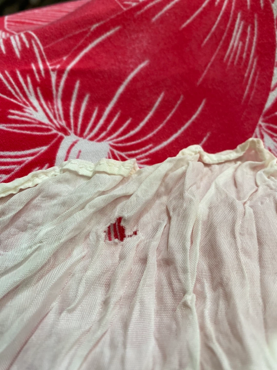 Vintage White Lace Trim Maxi Dress - photo 3