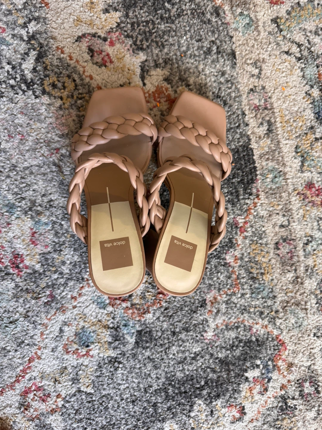 Dolce Vita Braided Heeled Mules
