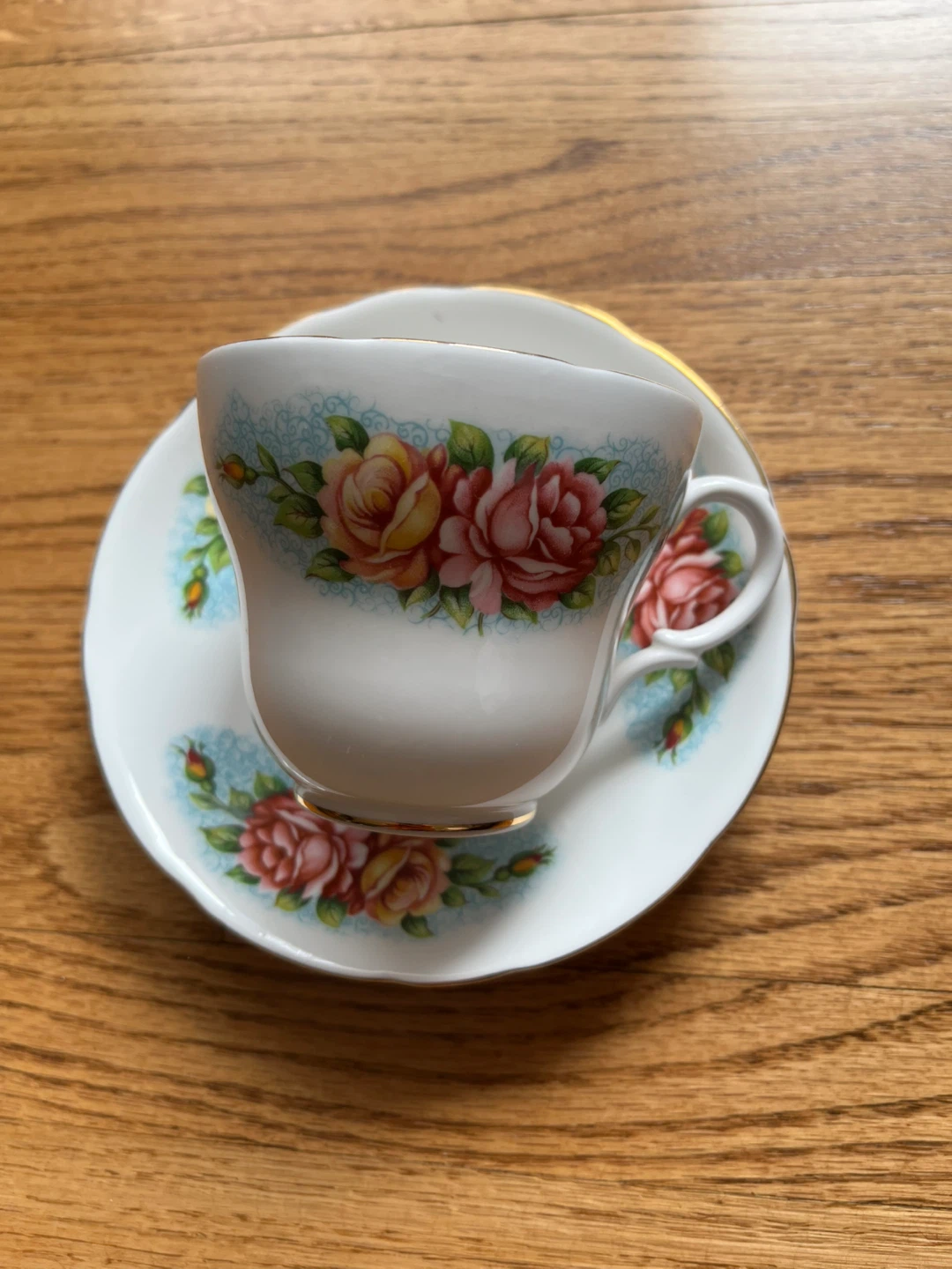 Gladstone Fine Bone China Cup and Saucer Set - photo 3