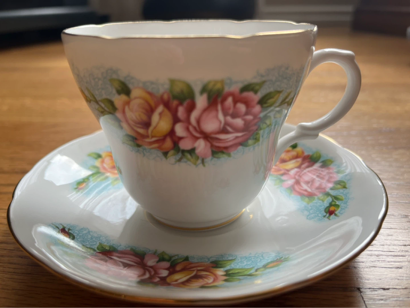 Gladstone Fine Bone China Cup and Saucer Set - photo 4