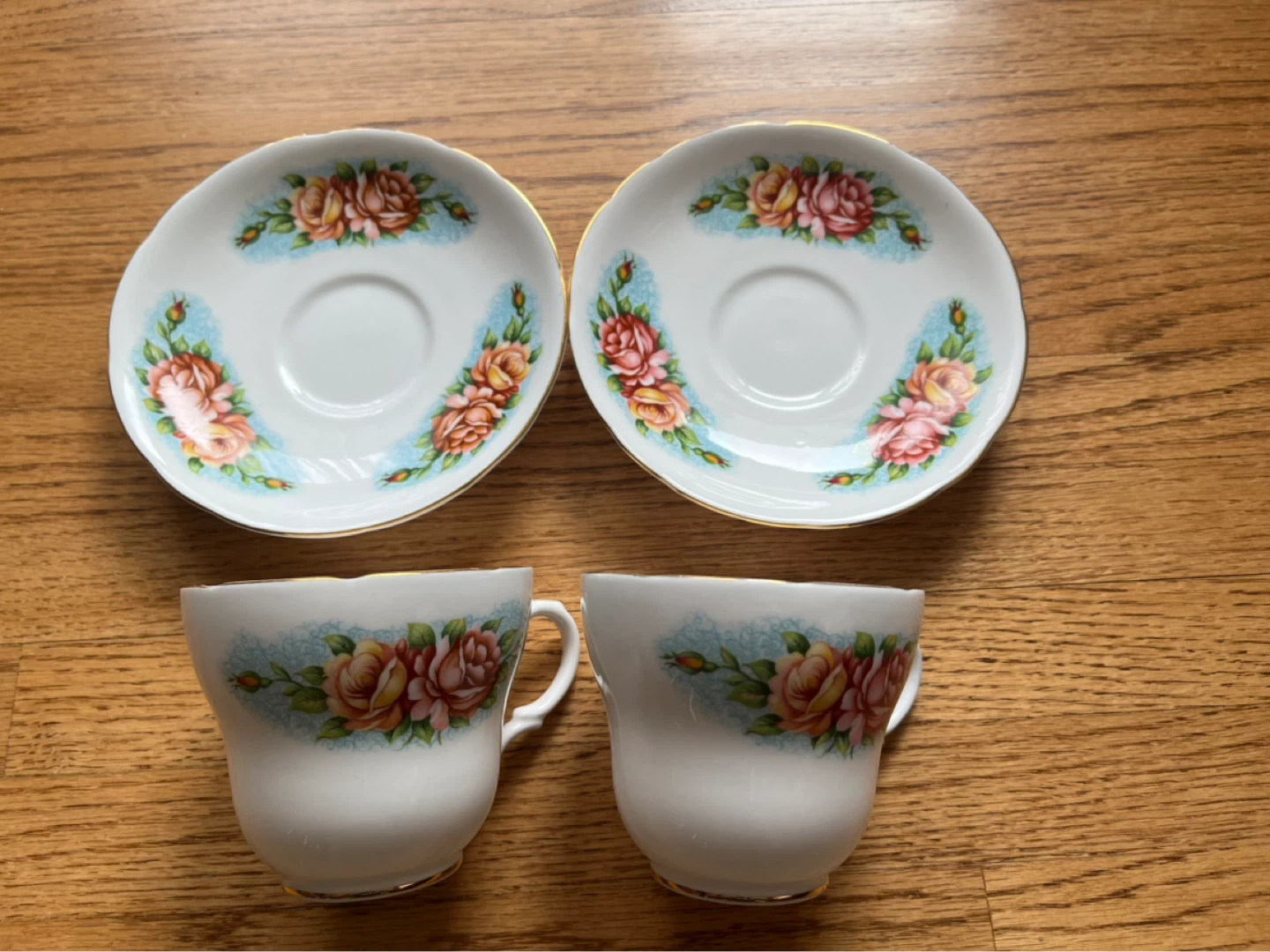Gladstone Fine Bone China Cup and Saucer Set