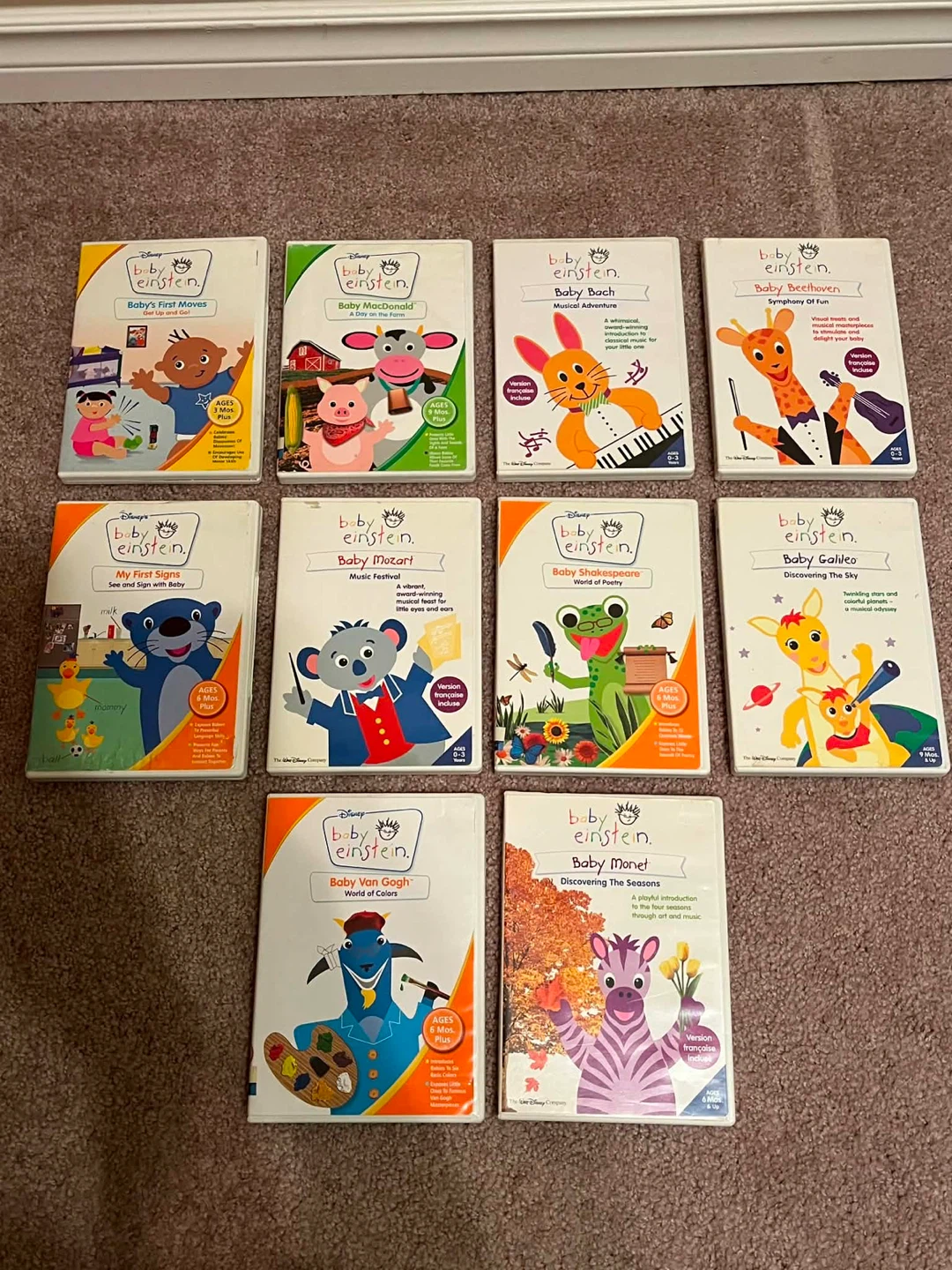 Baby Einstein DVD Collection