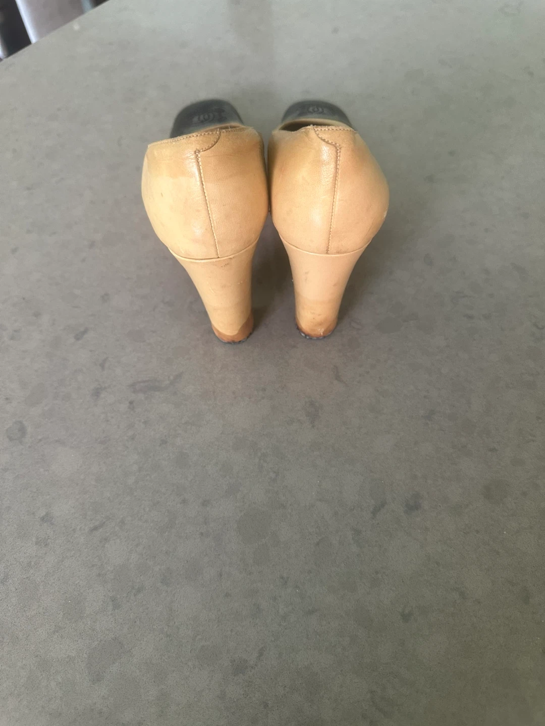 Chanel Two-Tone Cap Toe Heels - photo 5