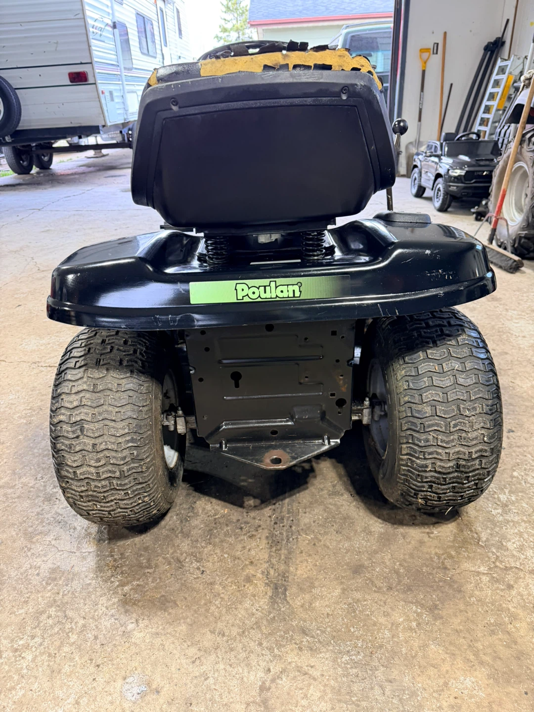 Poulan lawn tractor fully refreshed and ready for service. - photo 2