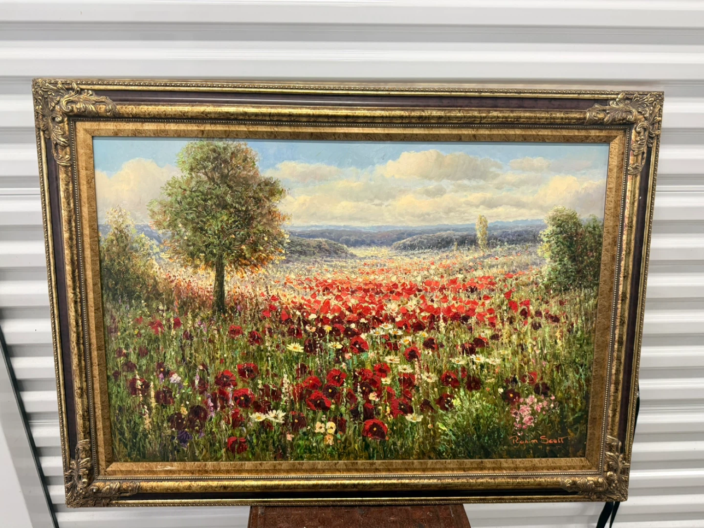 VTG Mid 20th Century Oil on Canvas Painting-Signed by Artist