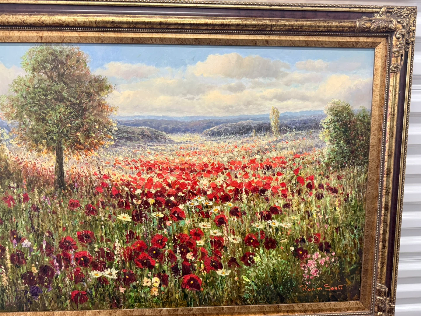 VTG Mid 20th Century Oil on Canvas Painting-Signed by Artist - photo 3