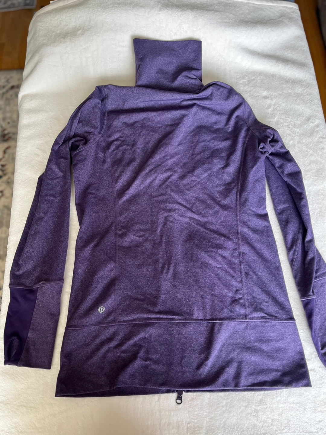Lululemon Purple Full Zip Jacket Size 8 - photo 2