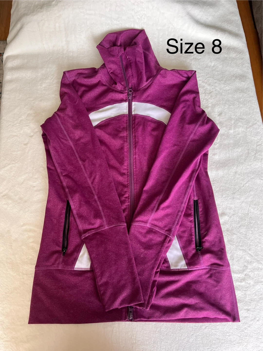 Lululemon Athletica Full Zip Jacket Size 8
