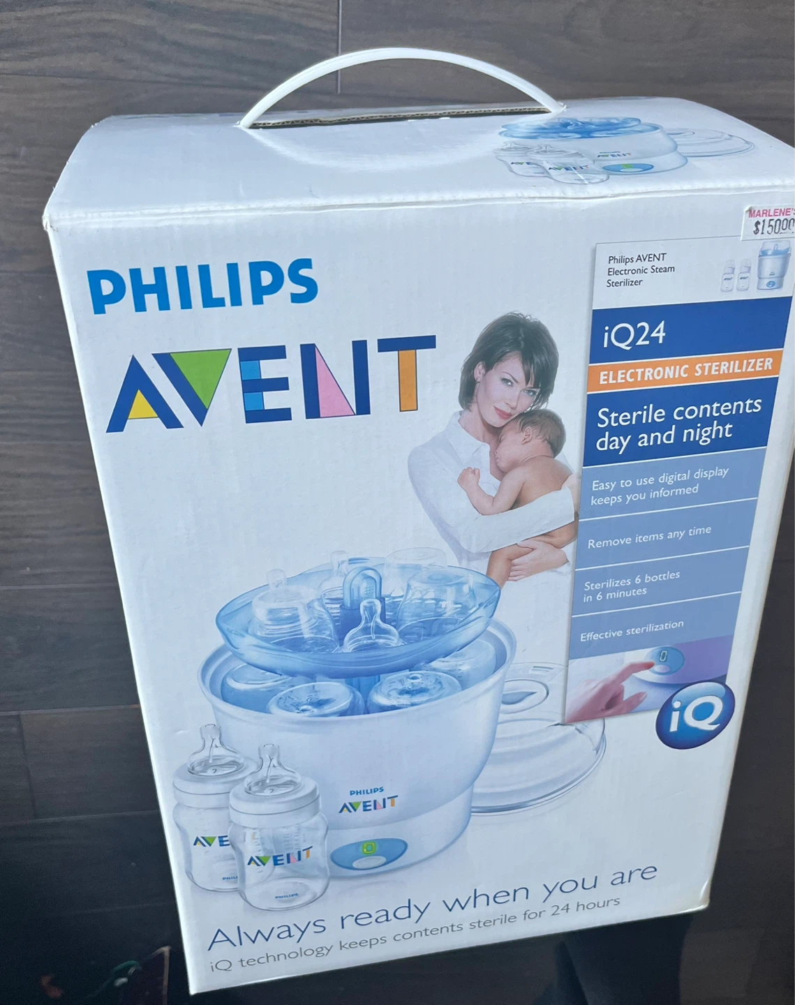 New Philips AVENT iQ24 Electronic Steam Sterilizer - photo 3