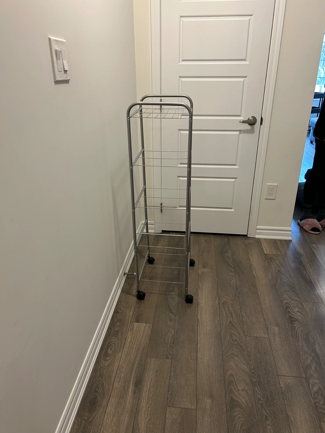 Rolling 5-Tier Metal Shelf Cart - photo 3