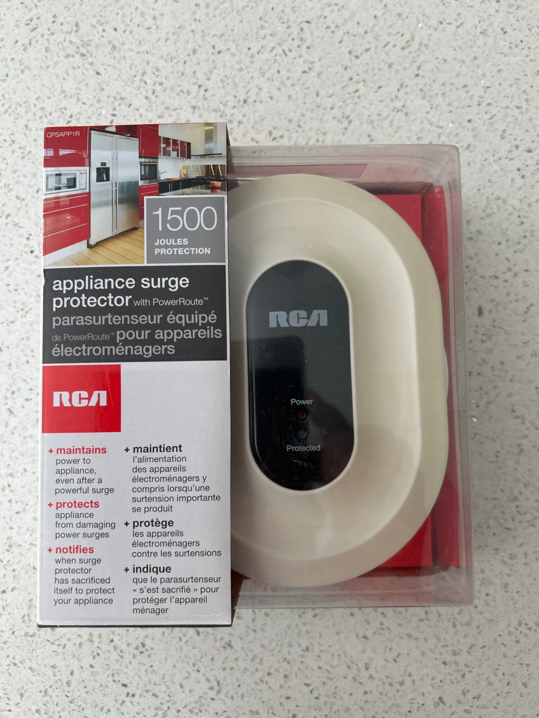 RCA Appliance Surge Protector with PowerRoute