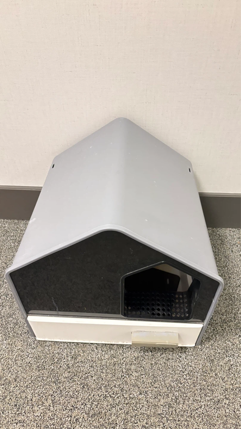 Modern Cat Litter Box Enclosure with Drawer - photo 5
