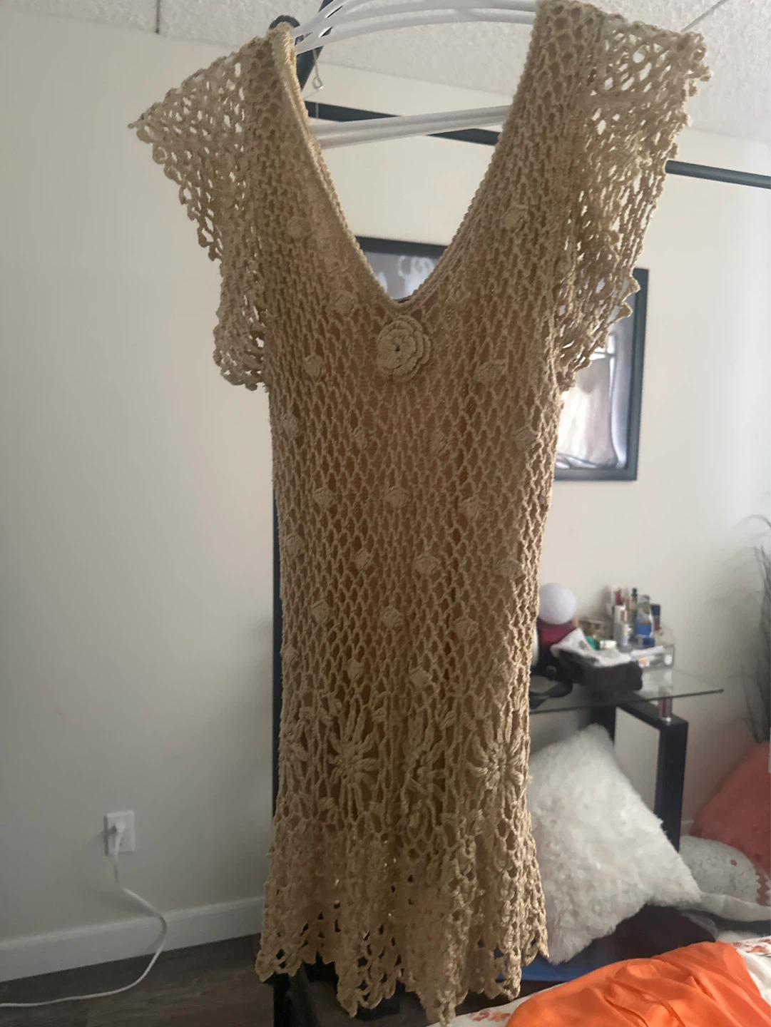 Crocheted shorts sleeve - photo 2