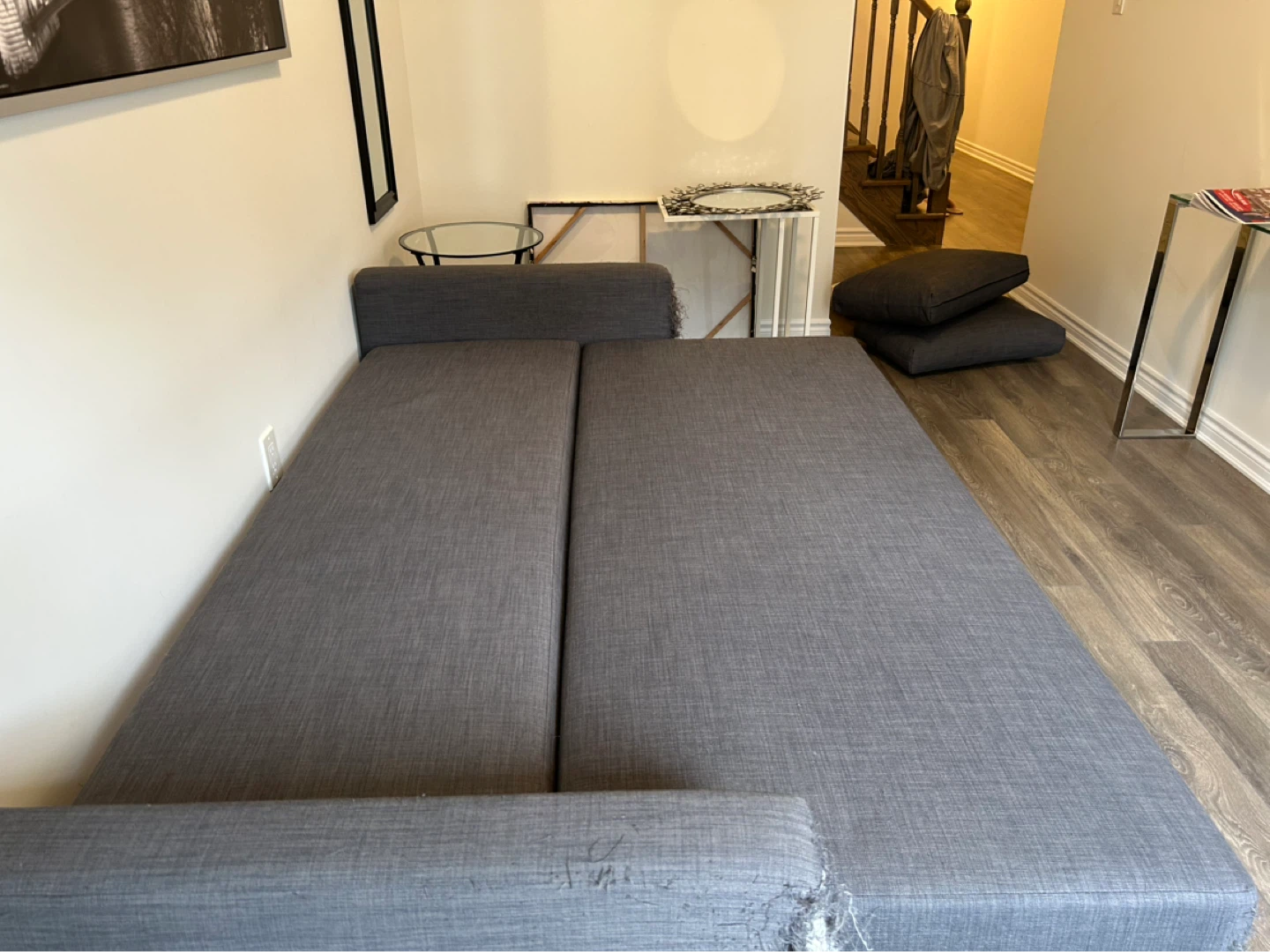 Grey Sofa Bed - photo 3