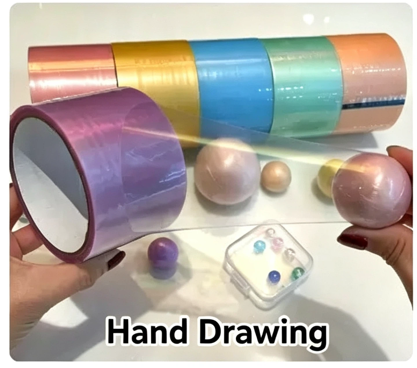 Tape stress relief balls - photo 3